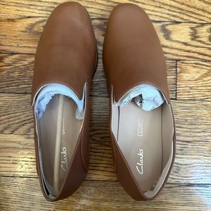 Brand new Clark’s leather loafers